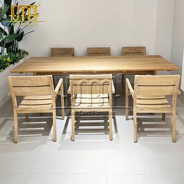 Teak Wood Garden Dining Set