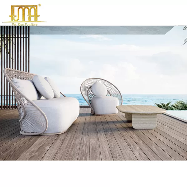 Garden Sofa With Cushion