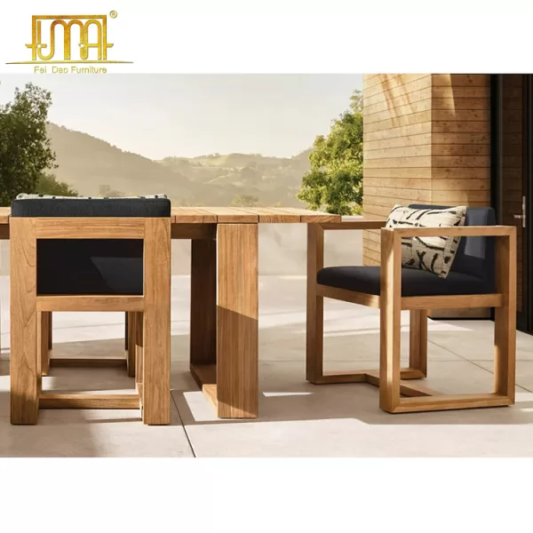 Contemporary Garden Table and Chairs