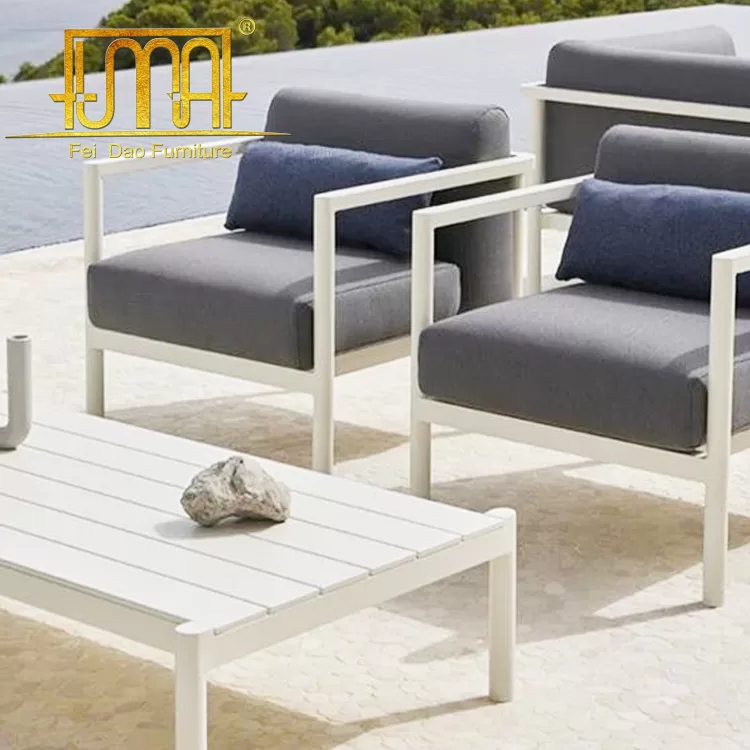 Timeless White Aluminum Outdoor Furniture