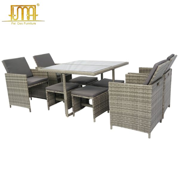 Rattan Garden Dining Set