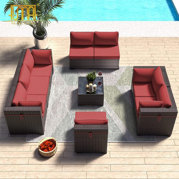 Rattan Corner Set