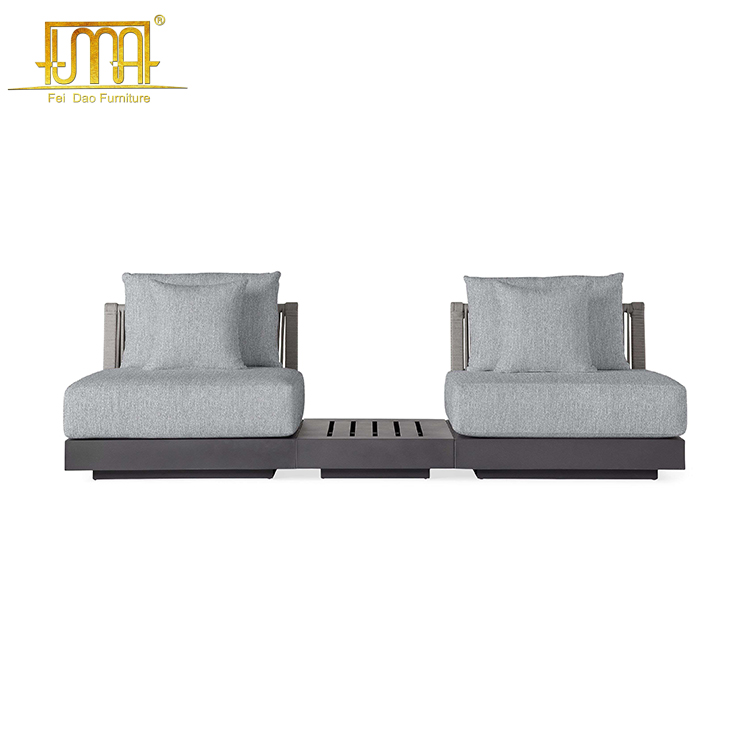 Aluminum Sectional Sofa