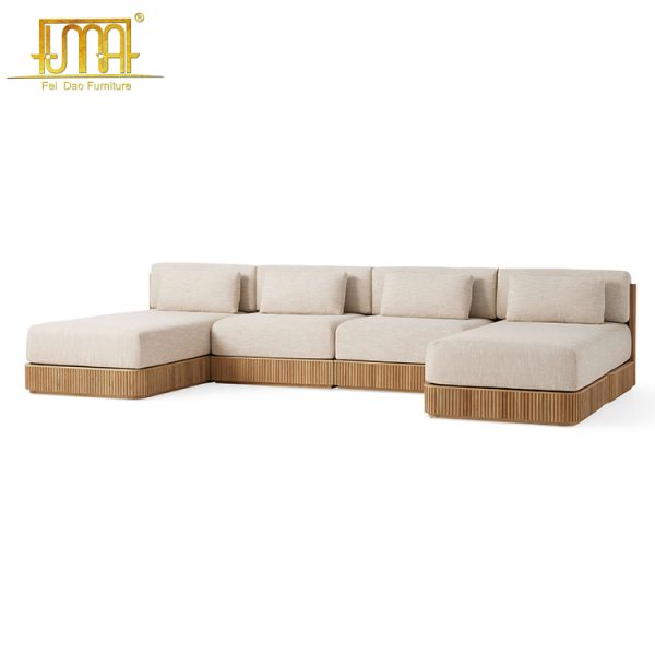 Double Chaise Sectional Sofa