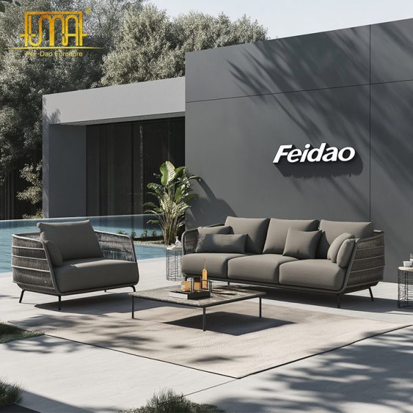 Wicker Outdoor Sofa