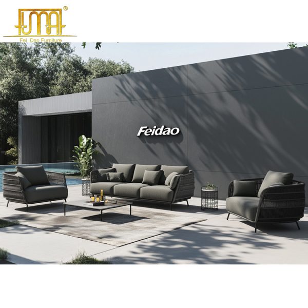 Wicker Outdoor Sofa