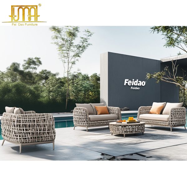 Wicker Outdoor Sectional Sofa