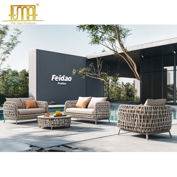 Wicker Outdoor Sectional Sofa