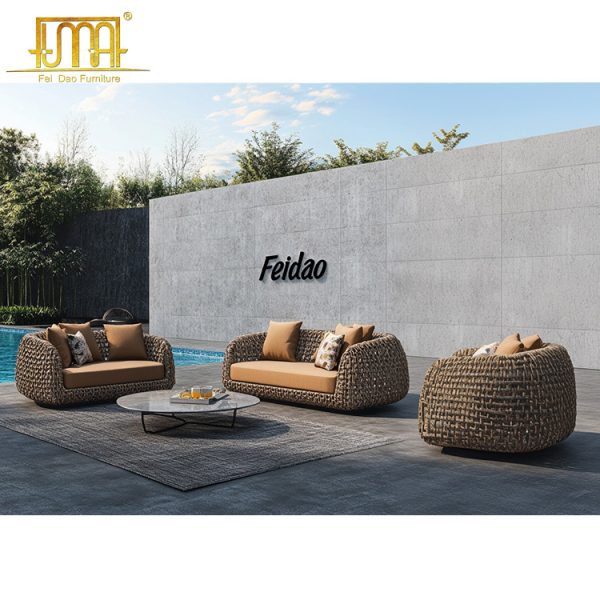 Rattan Garden Furniture Sofa Set