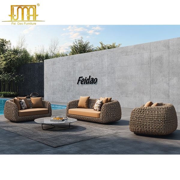 Rattan Garden Furniture Sofa Set