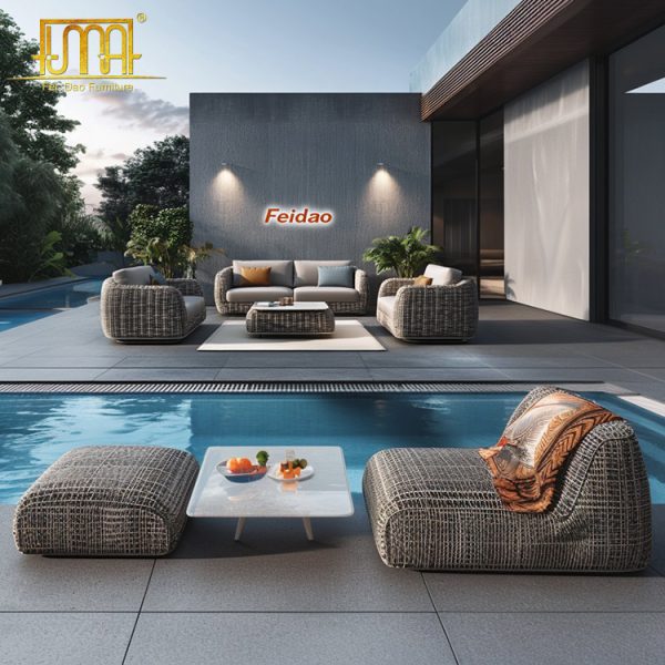 Outdoor Patio Sofa Sectional