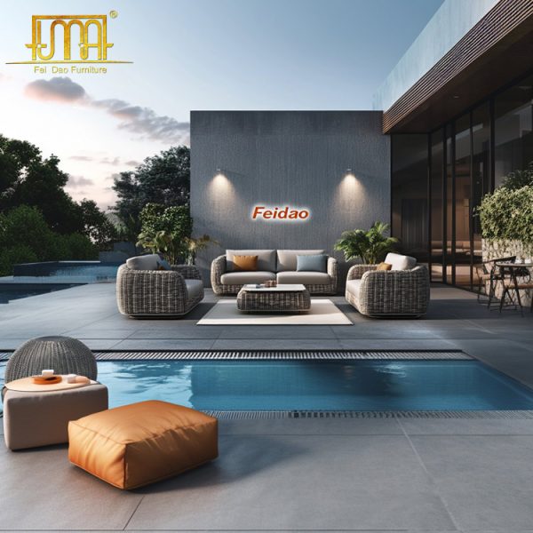 Outdoor Patio Sofa Sectional