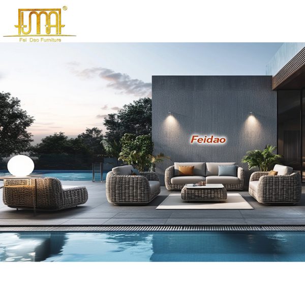 Outdoor Patio Sofa Sectional