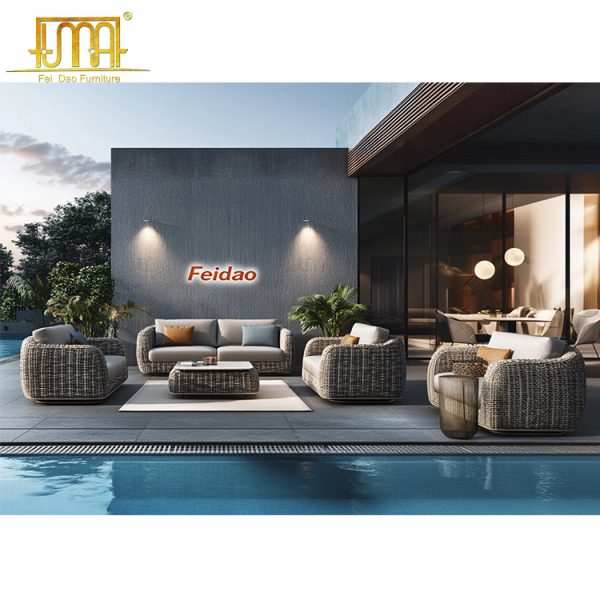 Outdoor Patio Sofa Sectional