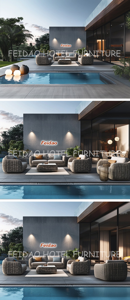 Outdoor Patio Sofa Sectional