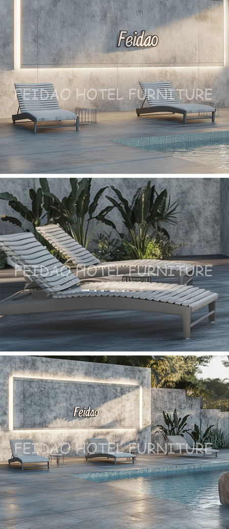 Foldable Beach Lounge Chair