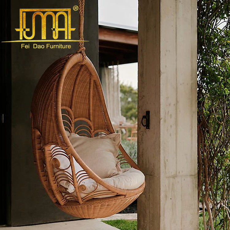 Swing Into Summer With The Hanging Rattan Chair