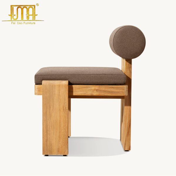 Wood Outdoor Lounge Chair