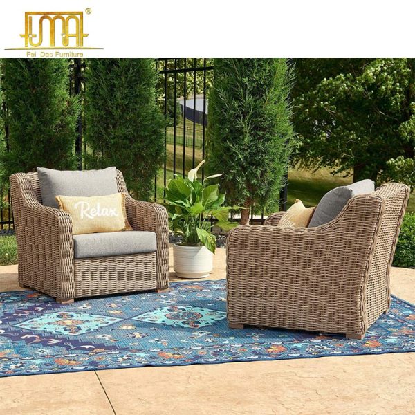 Wicker Patio Couch