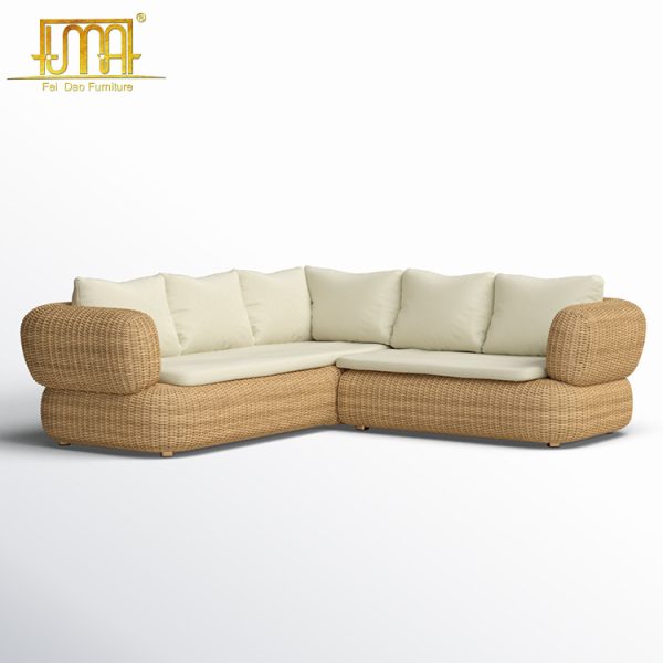 Outdoor Wicker Couch