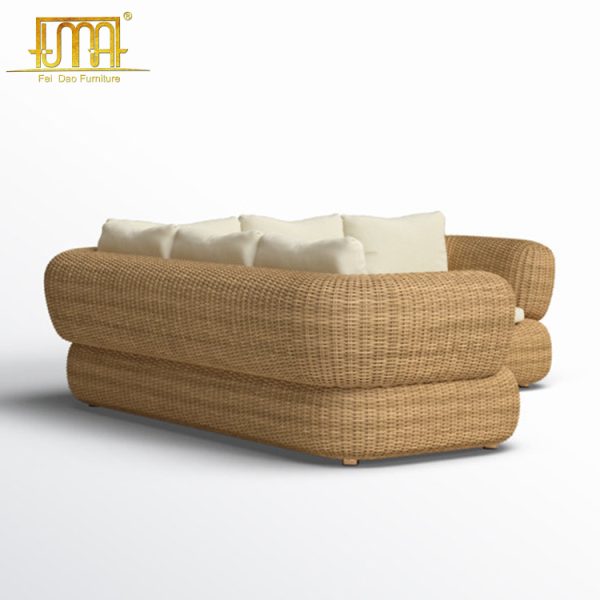 Outdoor Wicker Couch