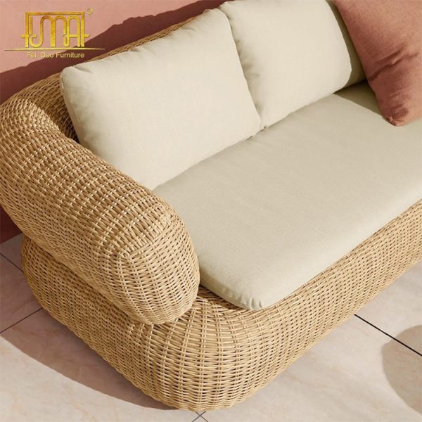 Outdoor Wicker Couch