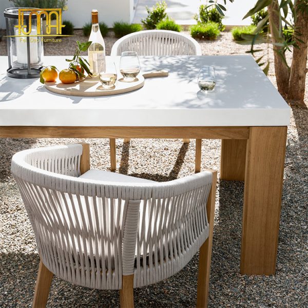 Outdoor Wood Dining Set