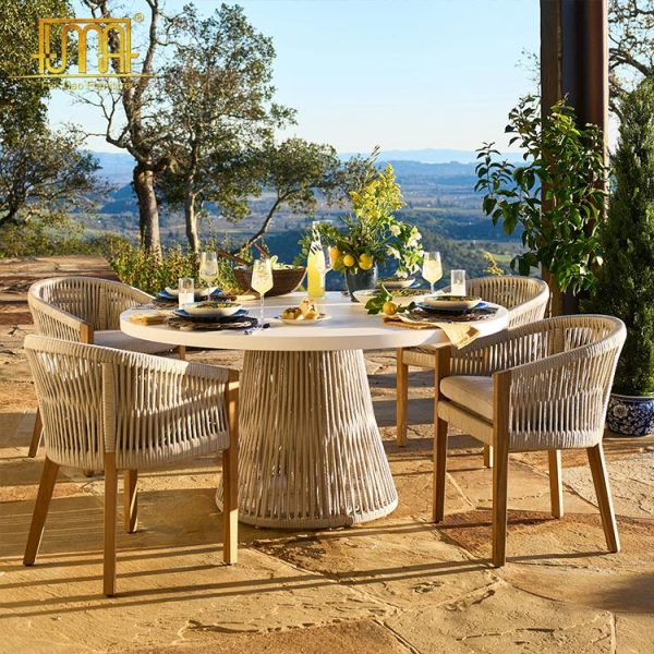 Outdoor Wood Dining Set