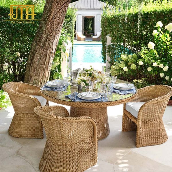 Resin Wicker Dining Set