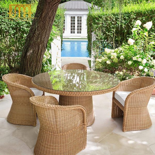 Resin Wicker Dining Set